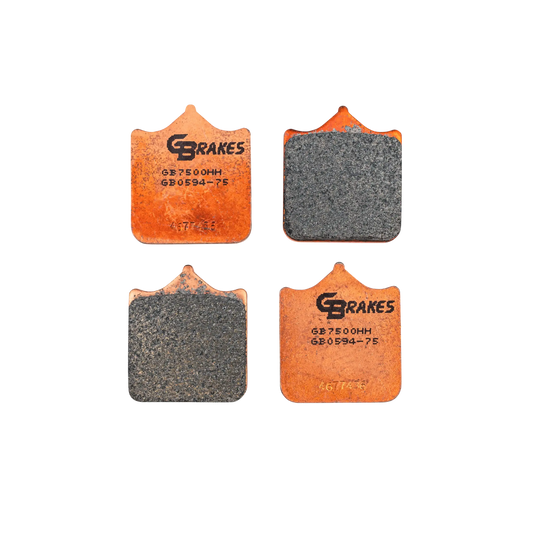 GBrakes Performance Brake Pads Front – for Street Motorcycles (GB0594-75)