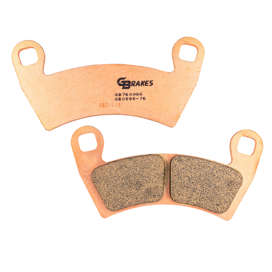 GBrakes Performance Brake Pads Rear – for UTV & SxS Machines (GB0595-76)