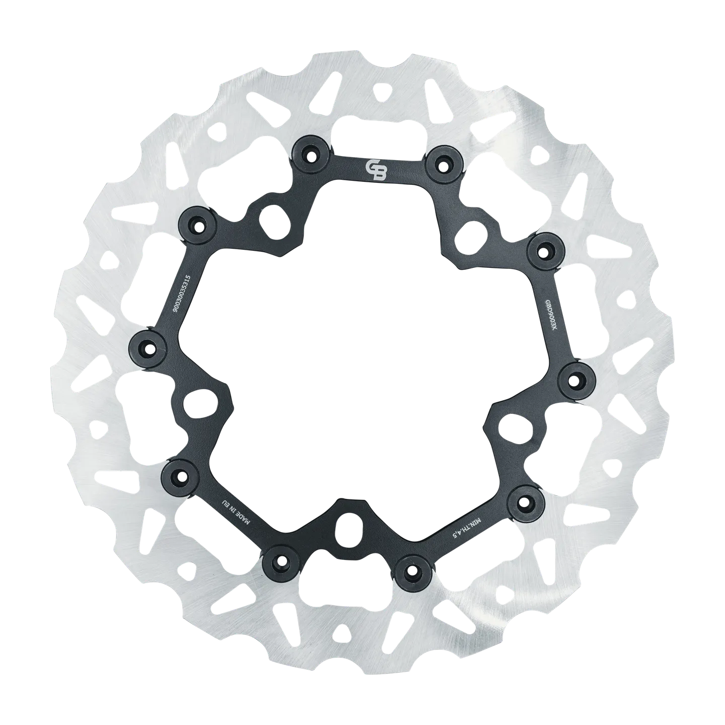 GBrakes Performance Brake Rotor Front – for Street Motorcycles (GBD9003X)