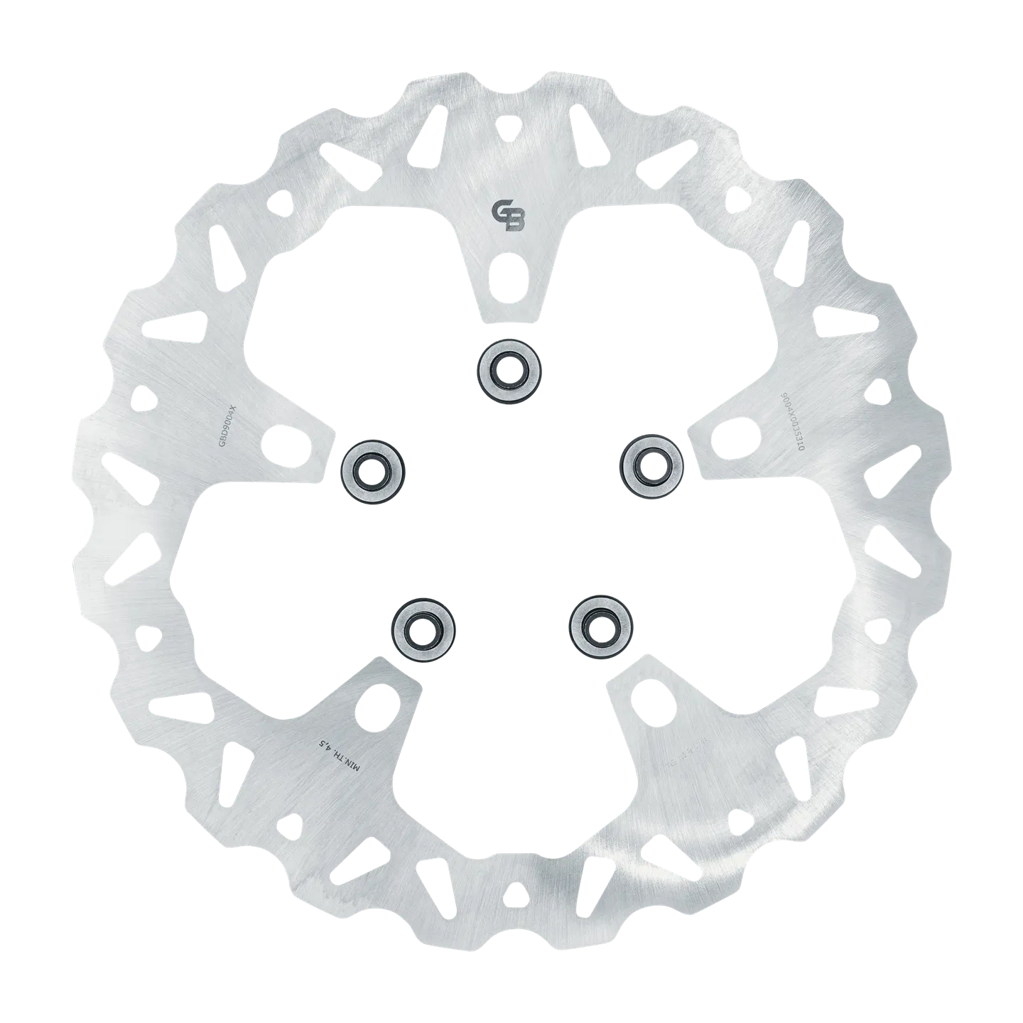 GBrakes Performance Brake Rotor Front – for Street Motorcycles (GBD9004X)