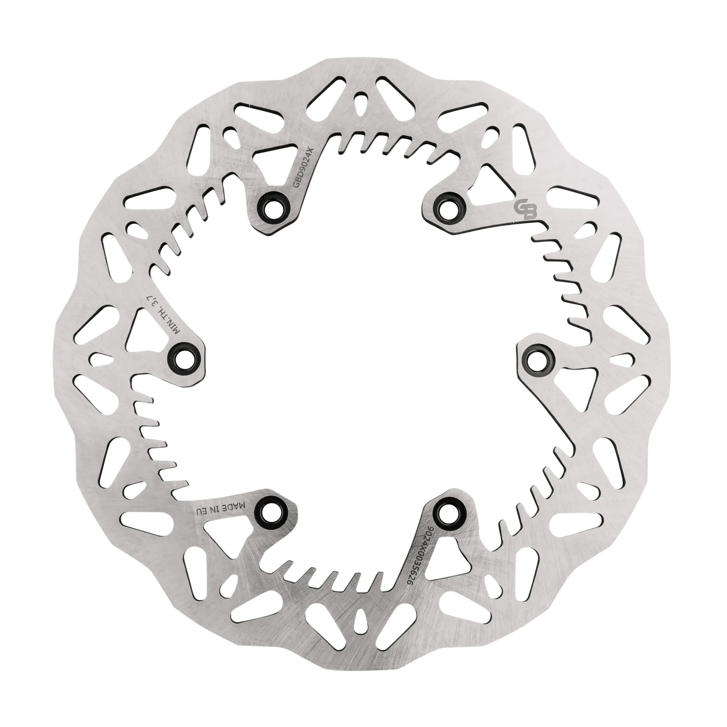 GBrakes Performance Brake Rotor Rear – for Dirt Bikes & Trail Machines (GBD9024X)