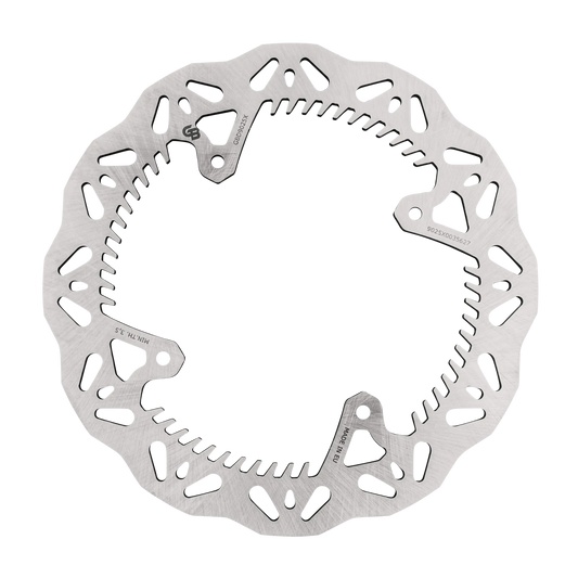 GBrakes Performance Brake Rotor Rear – for Dirt Bikes & Trail Machines (GBD9025X)