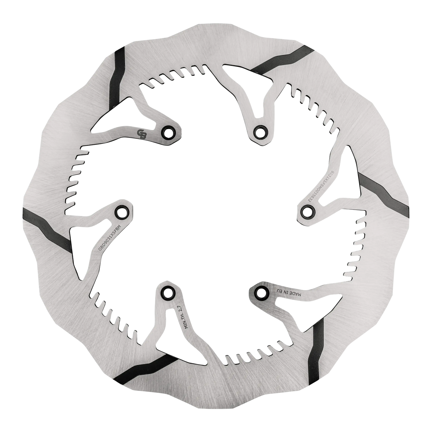 GBrakes Performance Brake Rotor Front – for Dirt Bikes & Trail Machines (GBD9031XSPBH)