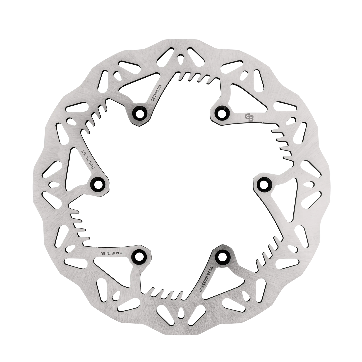 GBrakes Performance Brake Rotor Rear – for Dirt Bikes & Trail Machines (GBD9036X)