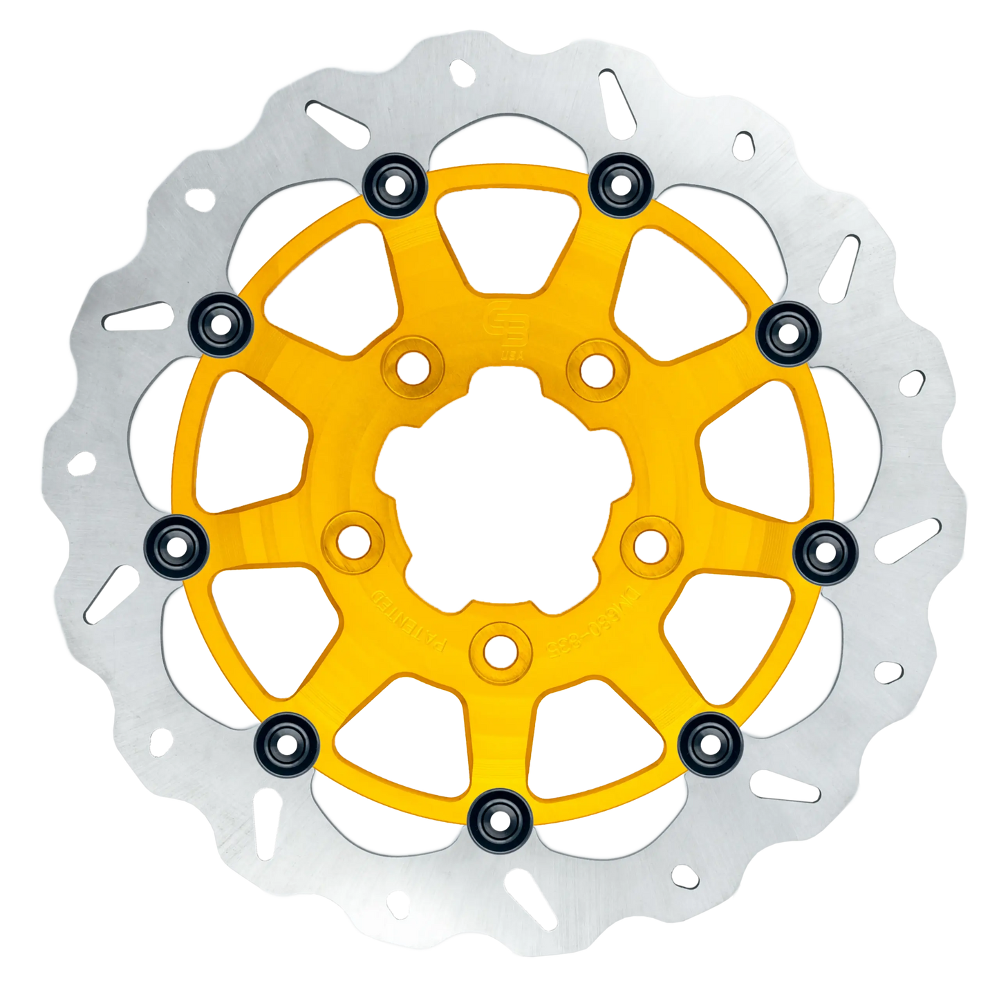 GBrakes Performance Brake Rotor Front – for Street Motorcycles (GBDU034)