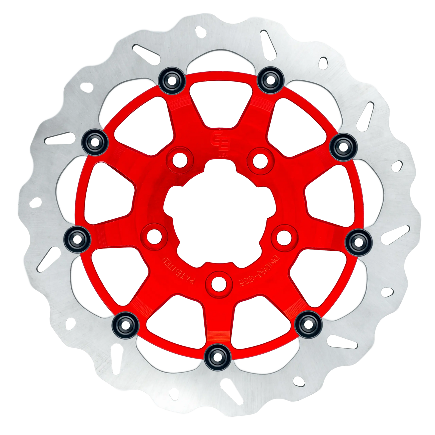 GBrakes Performance Brake Rotor Front – for Street Motorcycles (GBDU035)