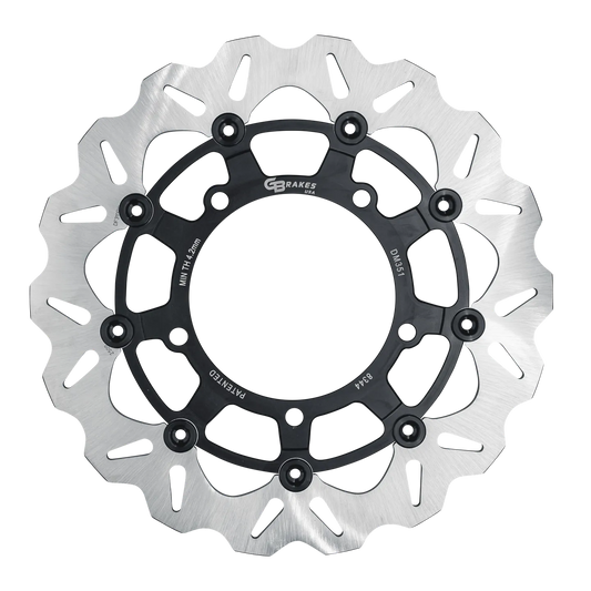 GBrakes Performance Brake Rotor Front – for Street Motorcycles (GBDU038)