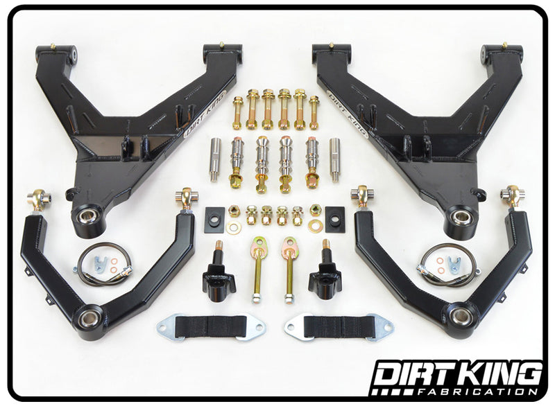 Dirt King Long Travel Kit with Heim Upper Arms, Ram 1500 2013-2018 DK-541908-H