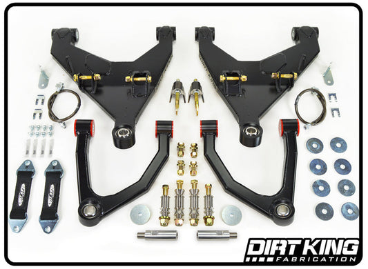 Dirt King Long Travel w/ Bushing UCA's Toyota FJ Crusier 2010-2014 DK-814908-BFJ