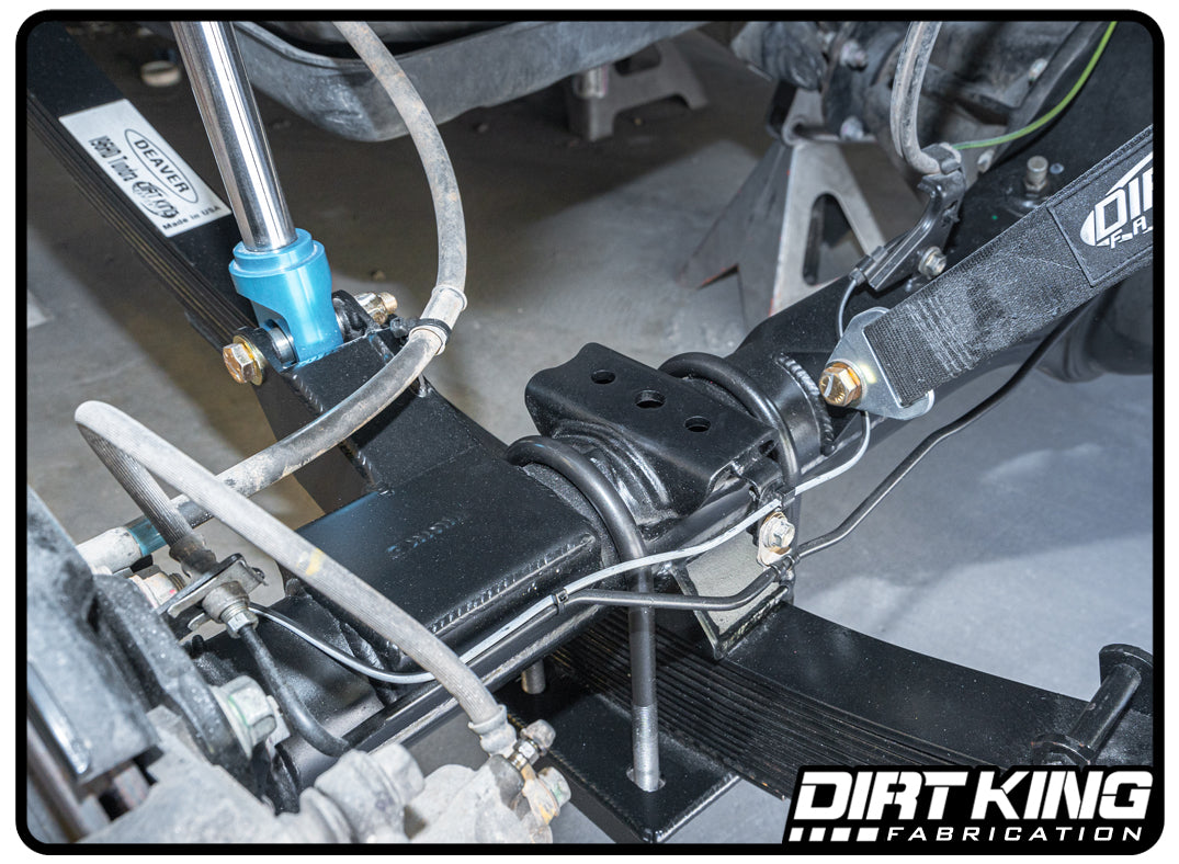 Dirt King Rear Shock Mounts with Bump Pads, Toyota Tundra 2007-2021 DK-815849