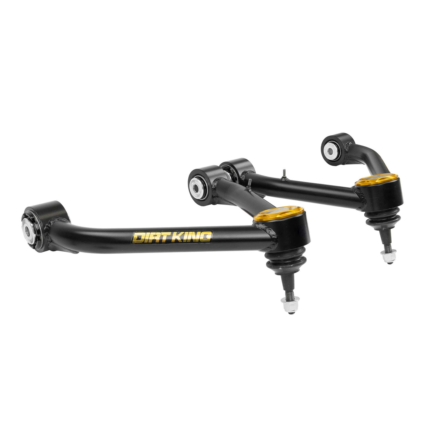 Dirt King 4130 Upper Control Arms - Clear for 2007-2016 Chevy/GMC 1500 All (DK-631993-BL) image 1