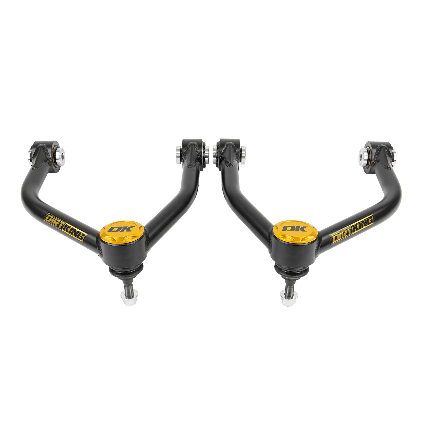 Dirt King 4130 Upper Control Arms - Clear for 2010-2020 Ford Raptor All (DK-925993-CL) image 1