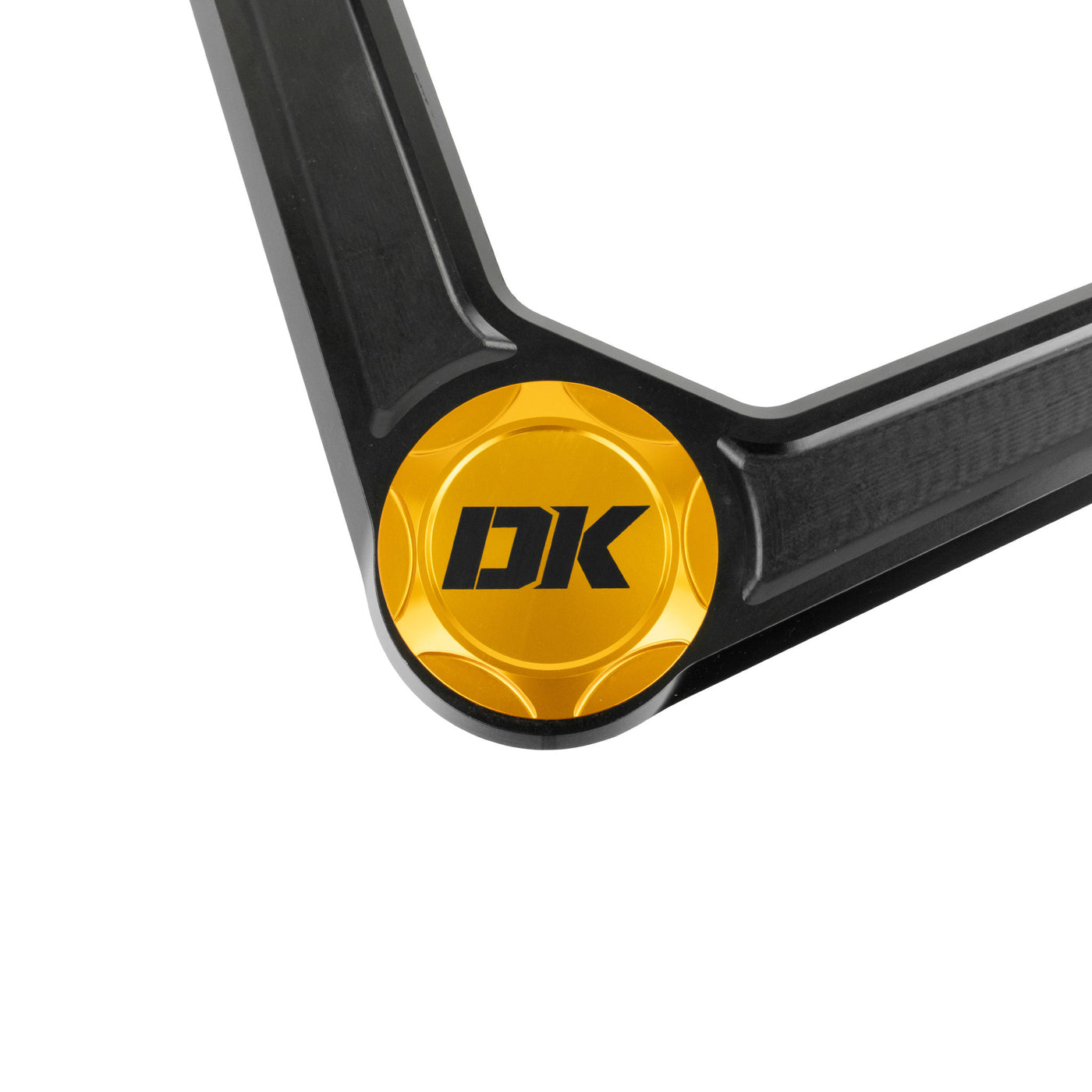 Dirt King Billet UCA's Clear Ano Black Caps Chevy/GMC 1500 2019-25 DK-636923C-BK