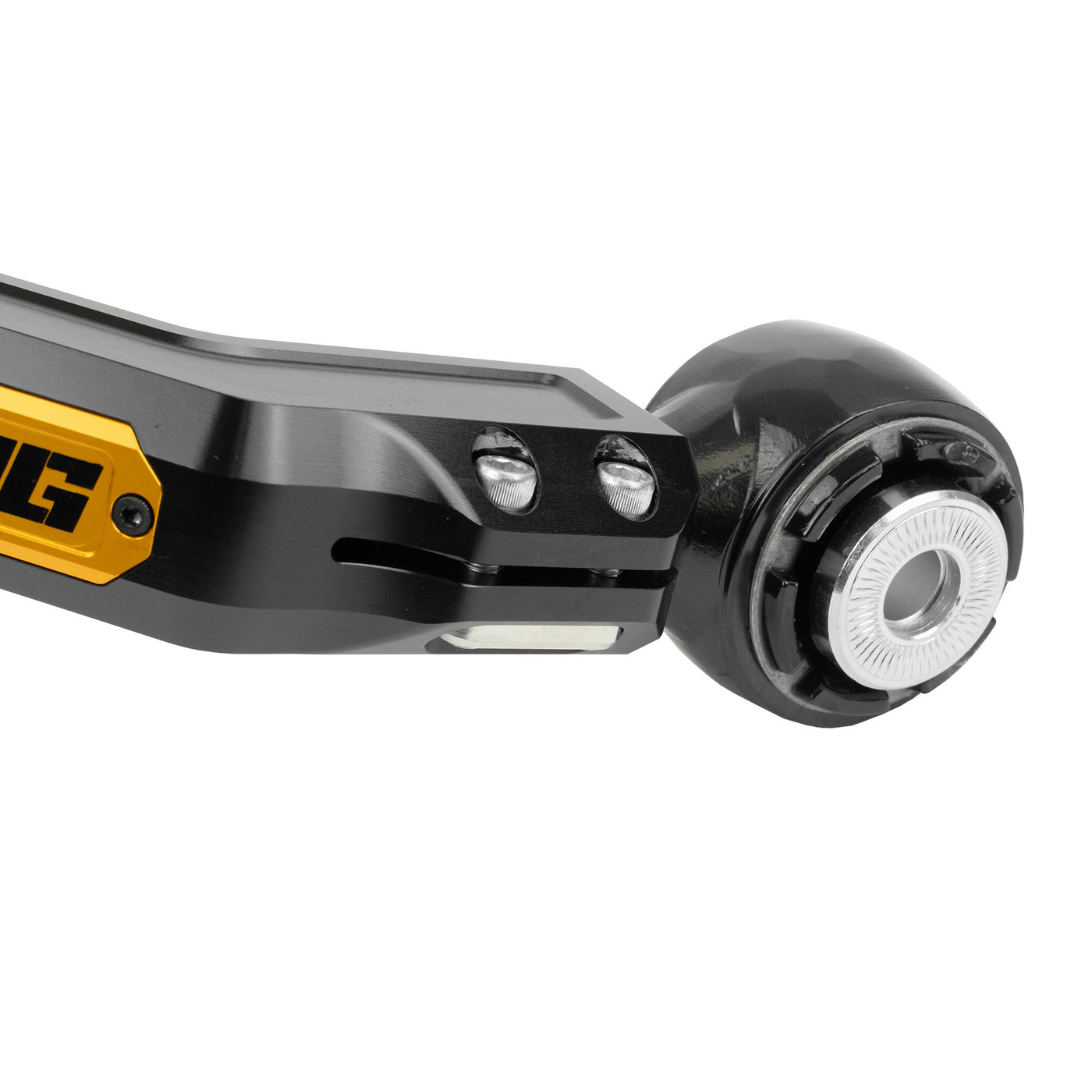 Dirt King Billet UCA's Clear Ano Orange Cap Chevy/GMC 1500 2019-25 DK-636923C-OR