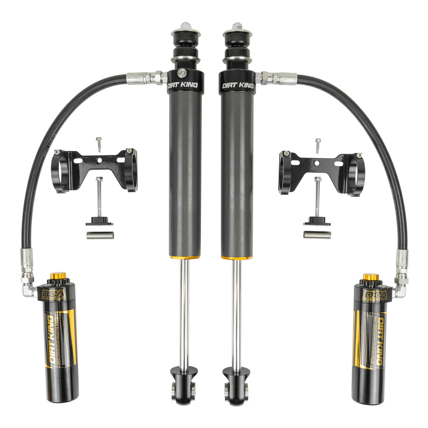 Dirt King 2.5 Smooth Body Shocks | DCA Remote Reservoir for 2022-2025 Toyota Tundra All (DK-816889R) image 1