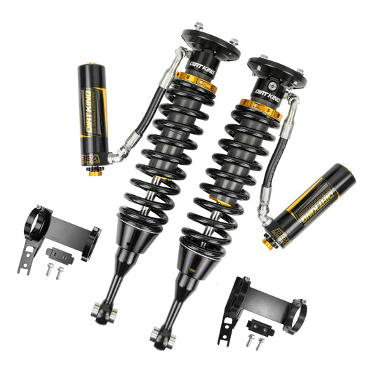 Dirt King 2.5 Coilovers | DCA Remote Reservoir - 2WD - Hybrid Model for 2025+ Toyota 4Runner All (DK-818989F) image 1