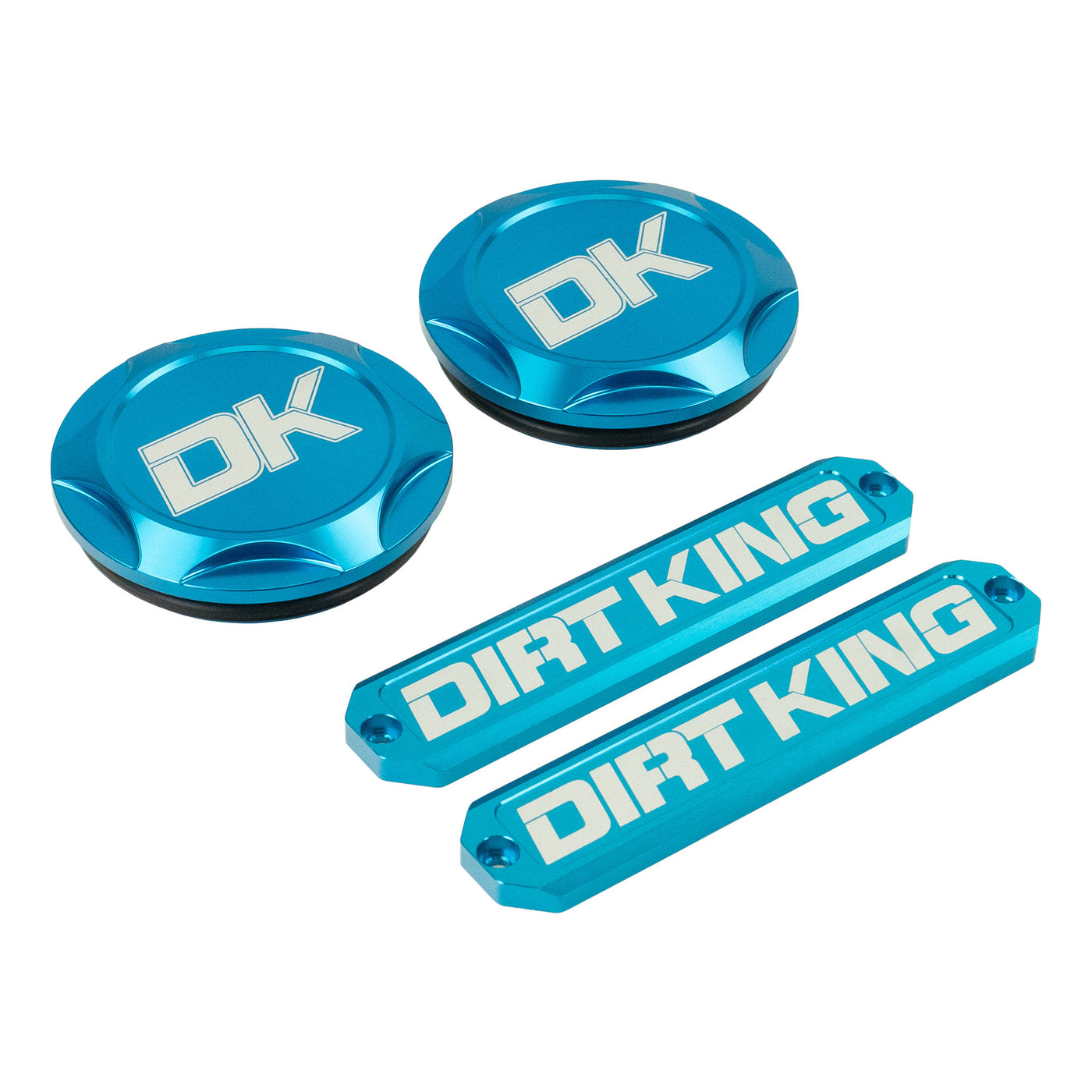 Dirt King Billet Upper Control Arm Accent Kits (DK-AK6061-BL) image 1