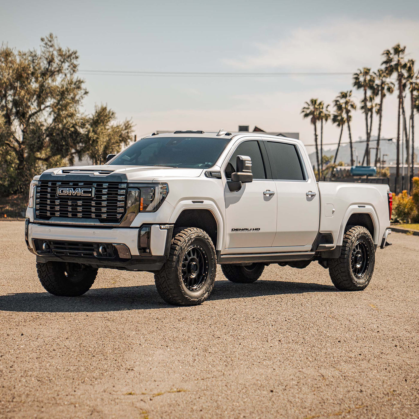 Dirt King Billet Upper Control Arms - SilentSpin Bushings - Black Anodize - Clear Caps & Badges for 2011-2025 Chevy/GMC 2500/3500 All (DK-638923B-CL) image 4