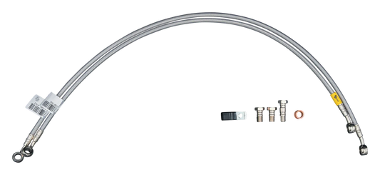 GBrakes Stainless Brake Line Kit Rear – for Street Motorcycles (FK003D281R)