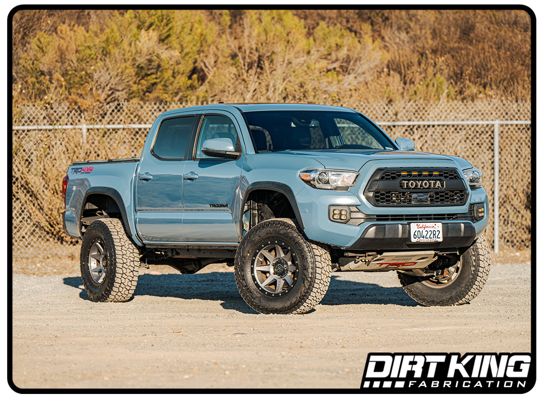 Dirt King Shock Relocation Kit, Toyota Tacoma 2005-2023 DK-811864