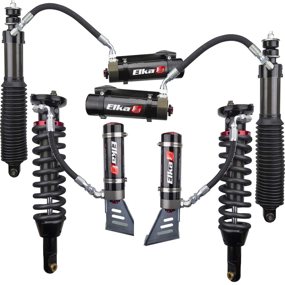 Elka 2.5 DC Reservoir Suspension Toyota FJ Cruiser 2011-2014 0-2 Inch Lift (90576) product image 1