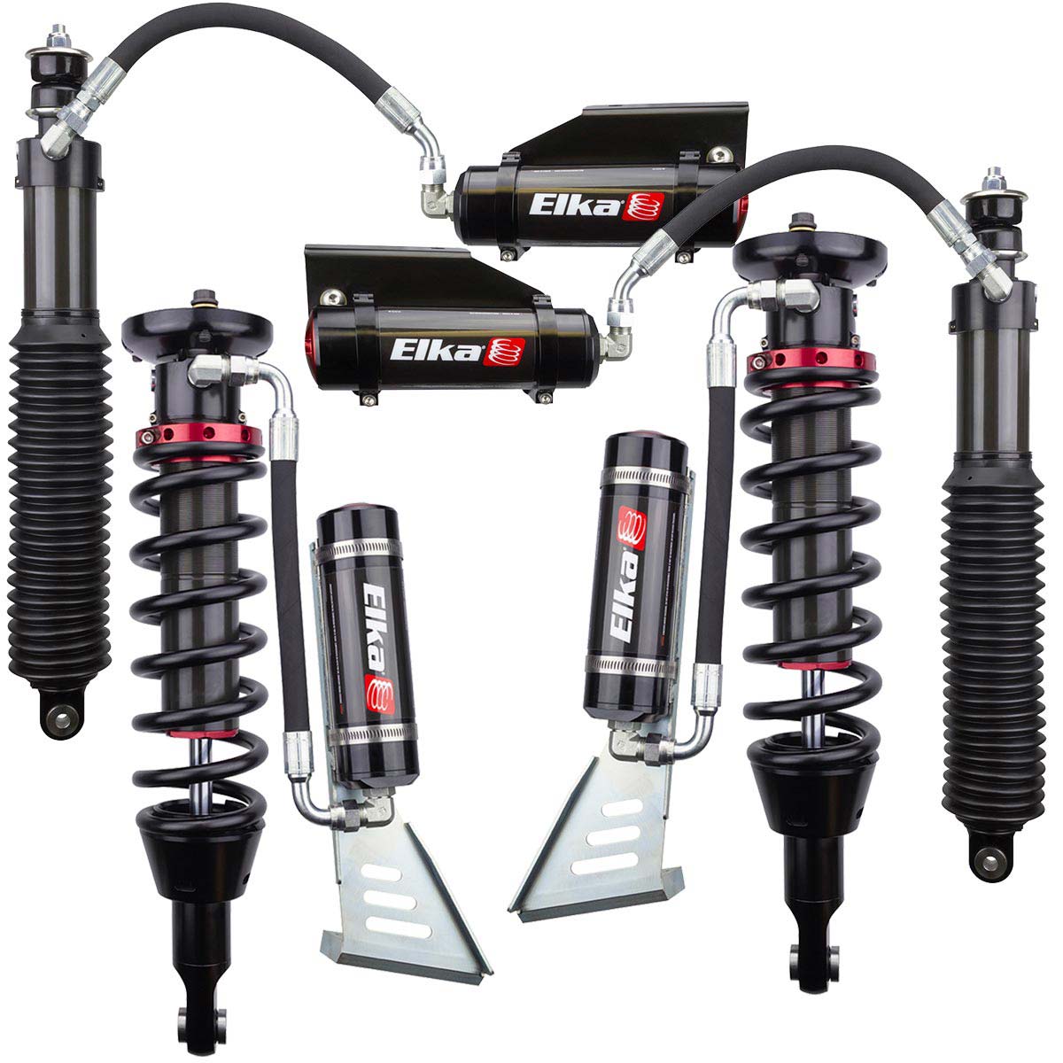 Elka 2.5 Reservoir Front and Rear Kit Toyota FJ Cruiser 2011-2014 0-2 Inch Lift (90577) product image 1