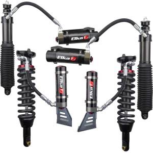 Elka - Elka 2.5 DC RESERVOIR FRONT & REAR SHOCKS KIT for TOYOTA TACOMA 4x4 , 2005 to 2022 (2 in. to 3 in. lift) - 90169