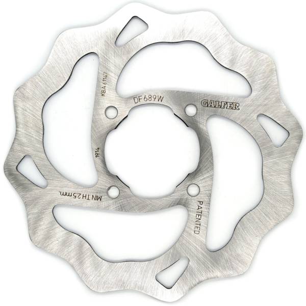 Galfer - Galfer 160mm Solid Mount Wave® Rotor - DF689W