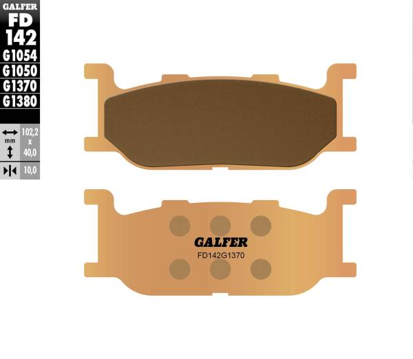 Galfer - Galfer HH Sintered Compound - FD142G1370