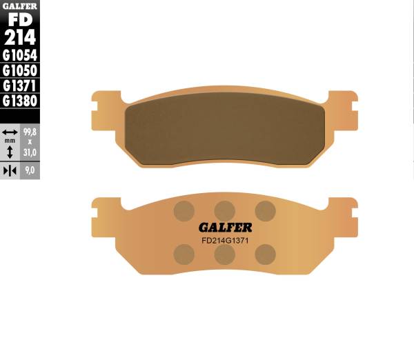 Galfer - Galfer HH Sintered Compound - FD214G1371