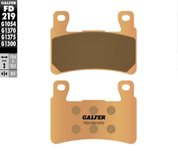 Galfer - Galfer HH Sintered Compound - FD219G1370