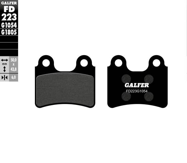 Galfer - Galfer Semi-Metallic Compound - FD223G1054