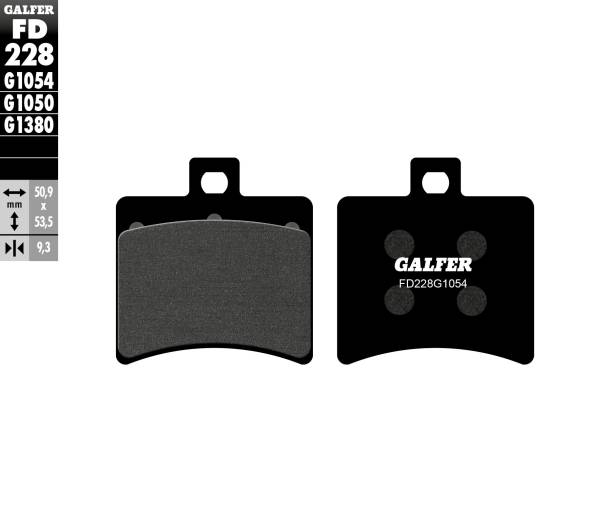 Galfer - Galfer Semi-Metallic Compound - FD225G1054