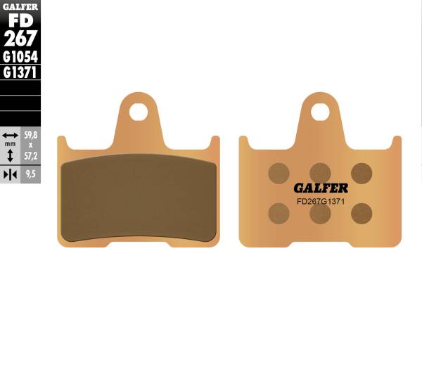 Galfer - Galfer HH Sintered Compound - FD267G1371