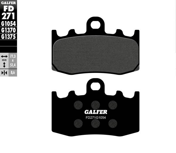 Galfer - Galfer Semi-Metallic Compound - FD270G1054