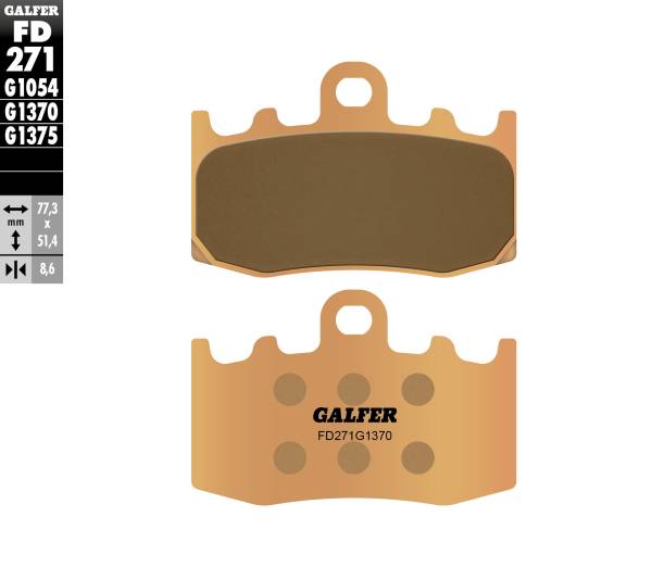 Galfer - Galfer HH Sintered Compound - FD271G1370