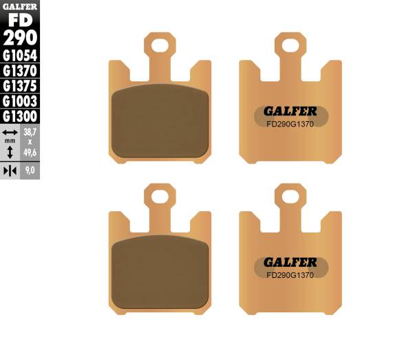 Galfer - Galfer HH Sintered Compound - FD290G1370