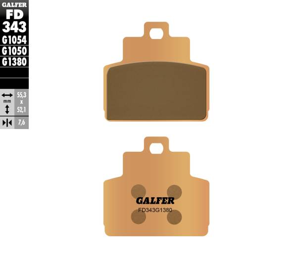 Galfer - Galfer HH Sintered Compound - FD343G1380