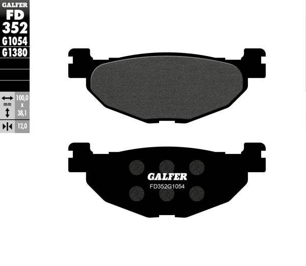 Galfer - Galfer Semi-Metallic Compound - FD352G1054