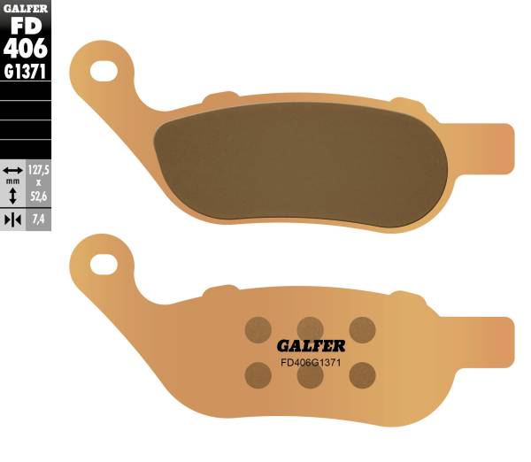 Galfer - Galfer HH Sintered Compound - FD406G1371