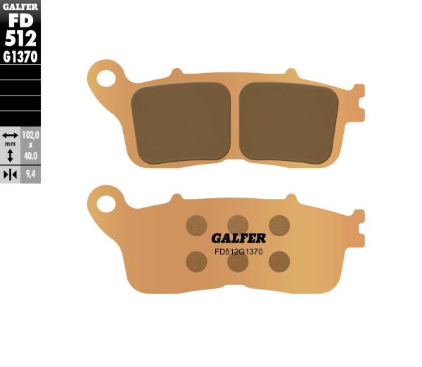 Galfer - Galfer HH Sintered Compound - FD512G1370