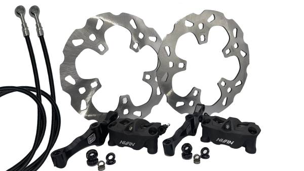 Galfer - Galfer 330mm (13") Oversize Harley Davidson Wave® Lug Mount Rotor Kit - KITOS91