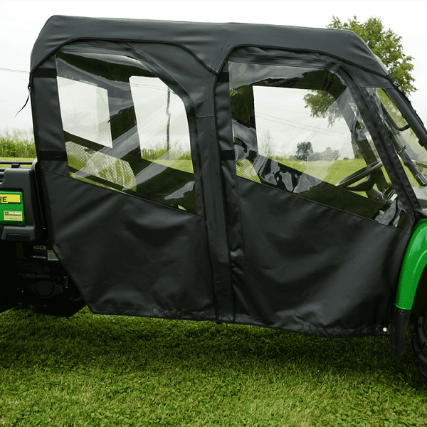 Falcon Ridge - Falcon Ridge Soft Doors - John Deere Gator S4 Crew JD-550S4-SDK01 - 52-10067