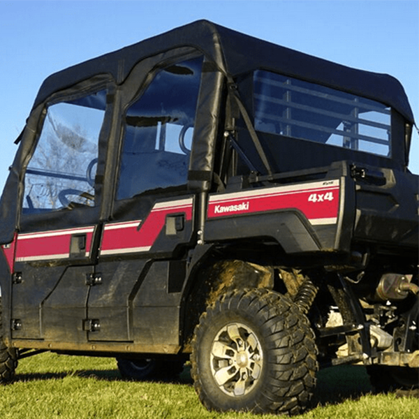 Falcon Ridge - Falcon Ridge Soft Upper Doors, Middle and Rear Windows - Kawasaki Mule Pro-FXT, DXT KAW-PROFXT-DRW01 - 52-10102