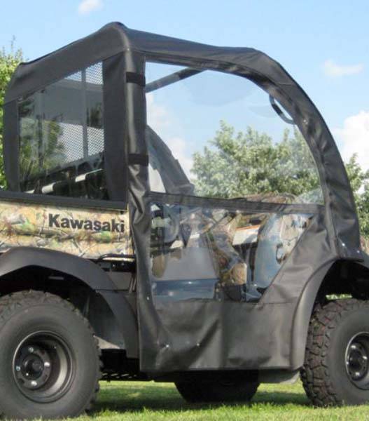 Falcon Ridge - Falcon Ridge Soft Doors and Rear Window - Kawasaki Mule SX KAW-SX-DRW01 - 52-10108