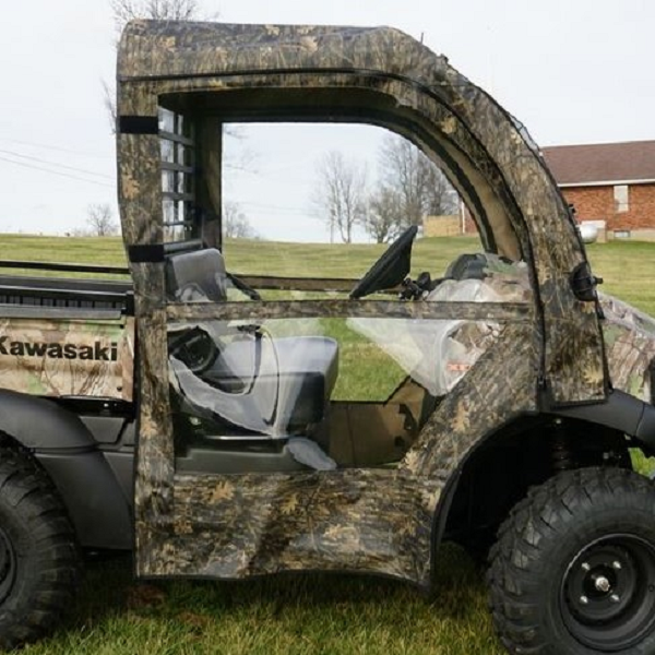 Falcon Ridge - Falcon Ridge Soft Doors - Kawasaki Mule SX - With Zipper  - 52-10109-Z