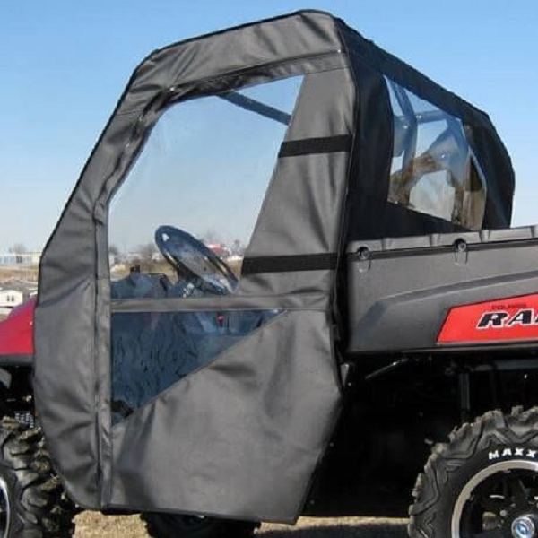 Falcon Ridge - Falcon Ridge Soft Doors and Rear Window - Full Size Polaris Ranger XP 700, XP 800 and 570 PO-09RANGER-DRW01 - 52-10133