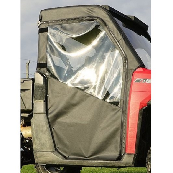 Falcon Ridge - Falcon Ridge Soft Full Doors - Full Size Polaris Ranger XP 700, XP 800 and 570 - With Zipper  - 52-10134-Z