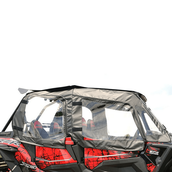 Falcon Ridge - Falcon Ridge Soft Doors and Rear Window - Polaris RZR XP 4 1000, XP 4 Turbo PO-14RZR4-DRW01 - 52-10150