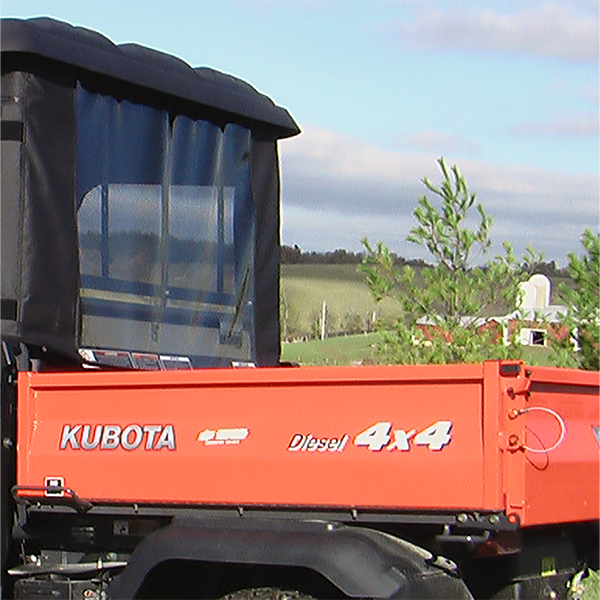 Falcon Ridge - Falcon Ridge Soft Rear Panel - Kubota RTV 900 | X900 | X1120D | XG850 Sidekick KU-RTV900-RW01 - 50-40144